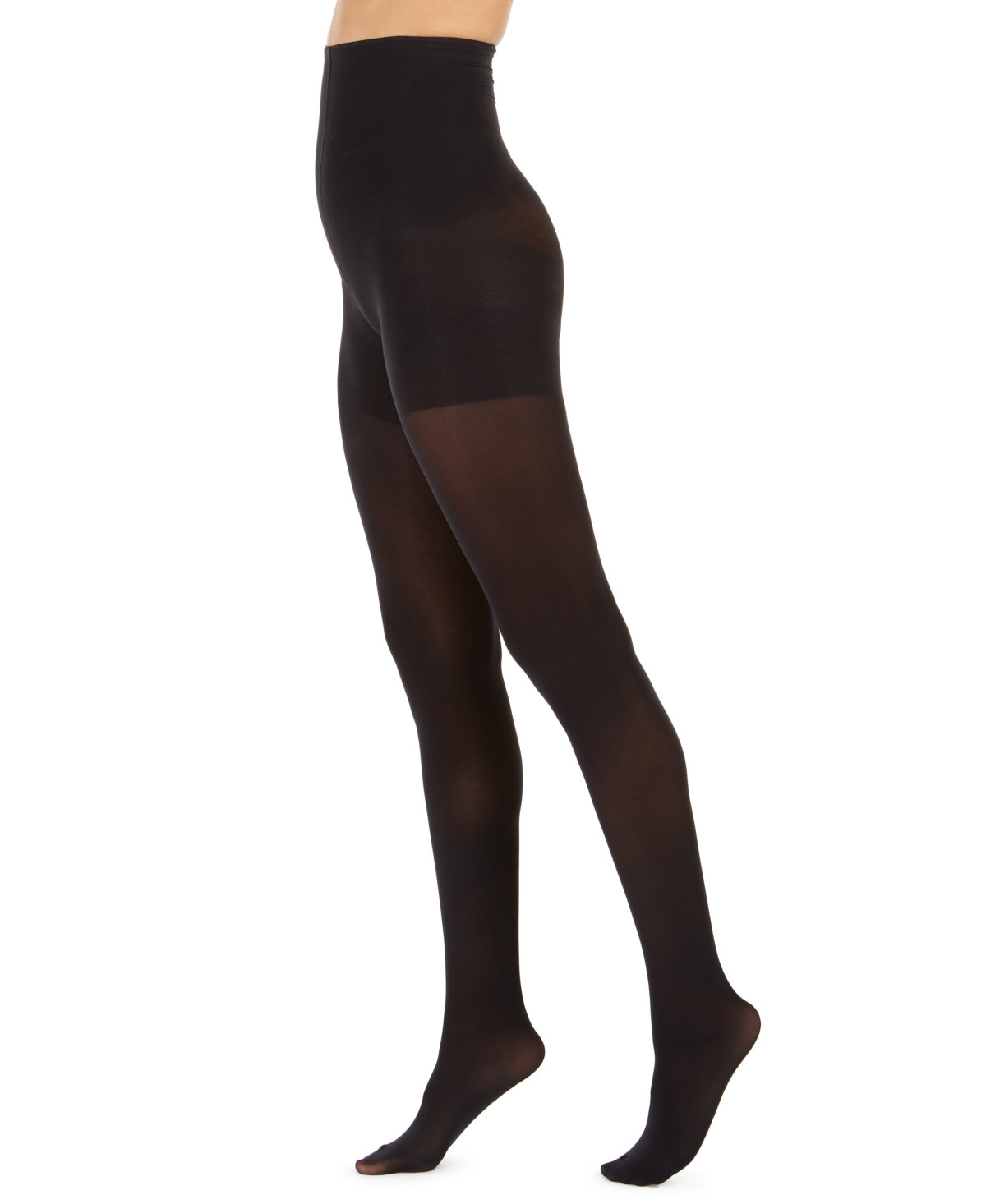 Spanx Women's High-Waisted Tight-End Tights - Very Black | Macy's