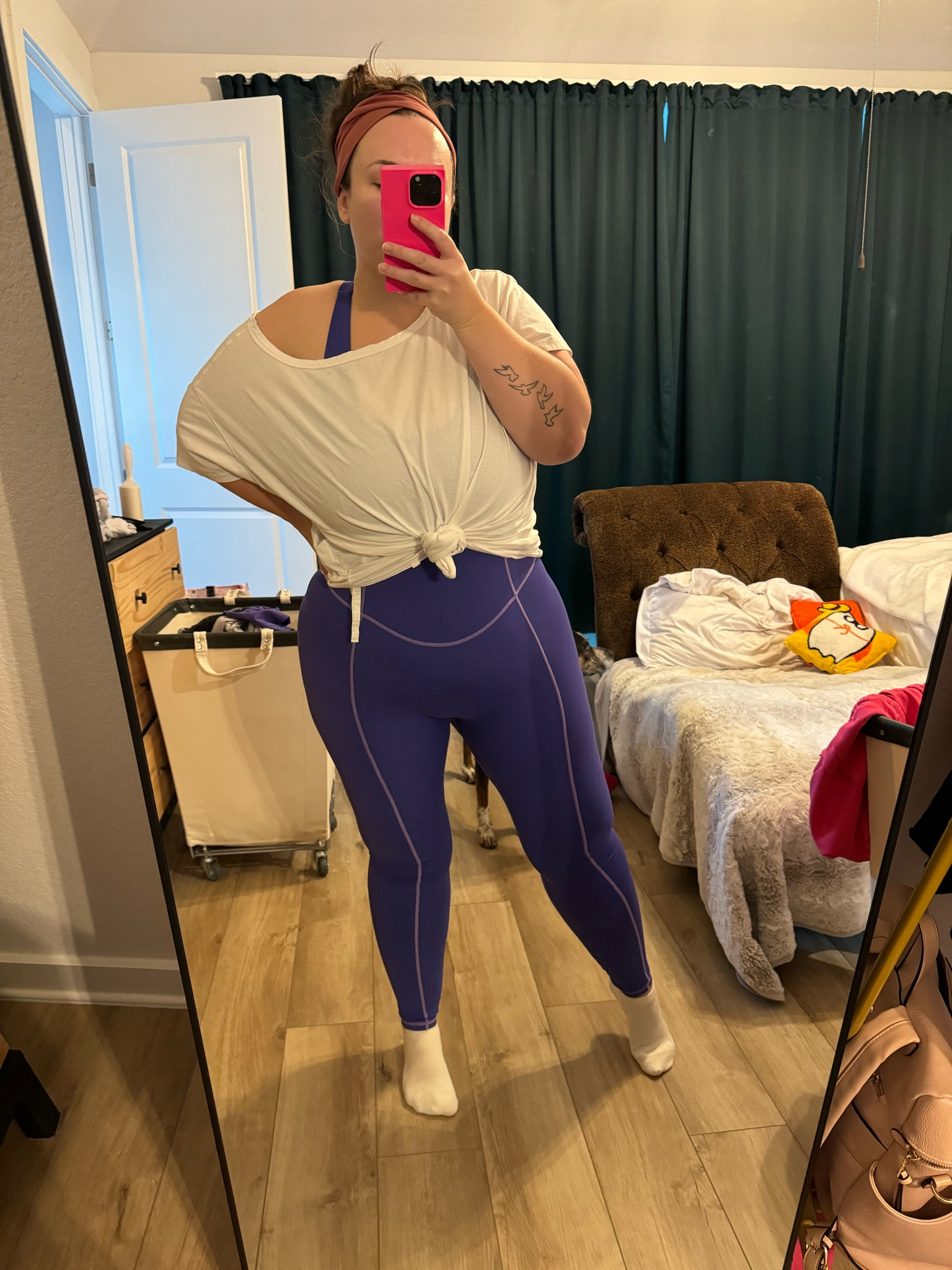 What I wore for 6am pilates! 

#LTKPlusSize #LTKFitness #LTKFindsUnder50