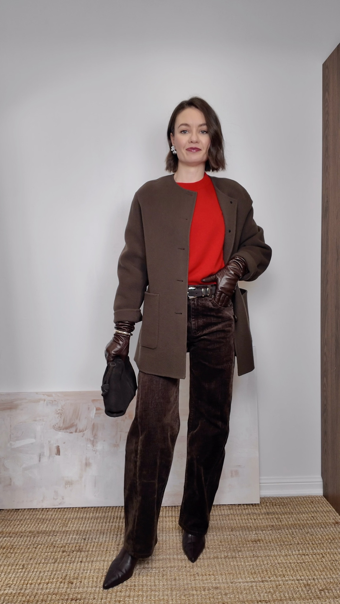 Love the brown and pop of red!!

Scarf coat (s), flocked brown barrel jeans (0), brown boots, red cashmere knit (xs)

Ilia lipliner in Rhyme, Makeup by Mario plumping kip serum in Plum Glow

For Fabrique - use hisansh15 for new customers, hisansha10 for existing customers.



#LTKgrwm #LTKootd #LTKSeasonal