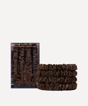 Skinny Silk Scrunchies Pack of 4 | Liberty London (UK)