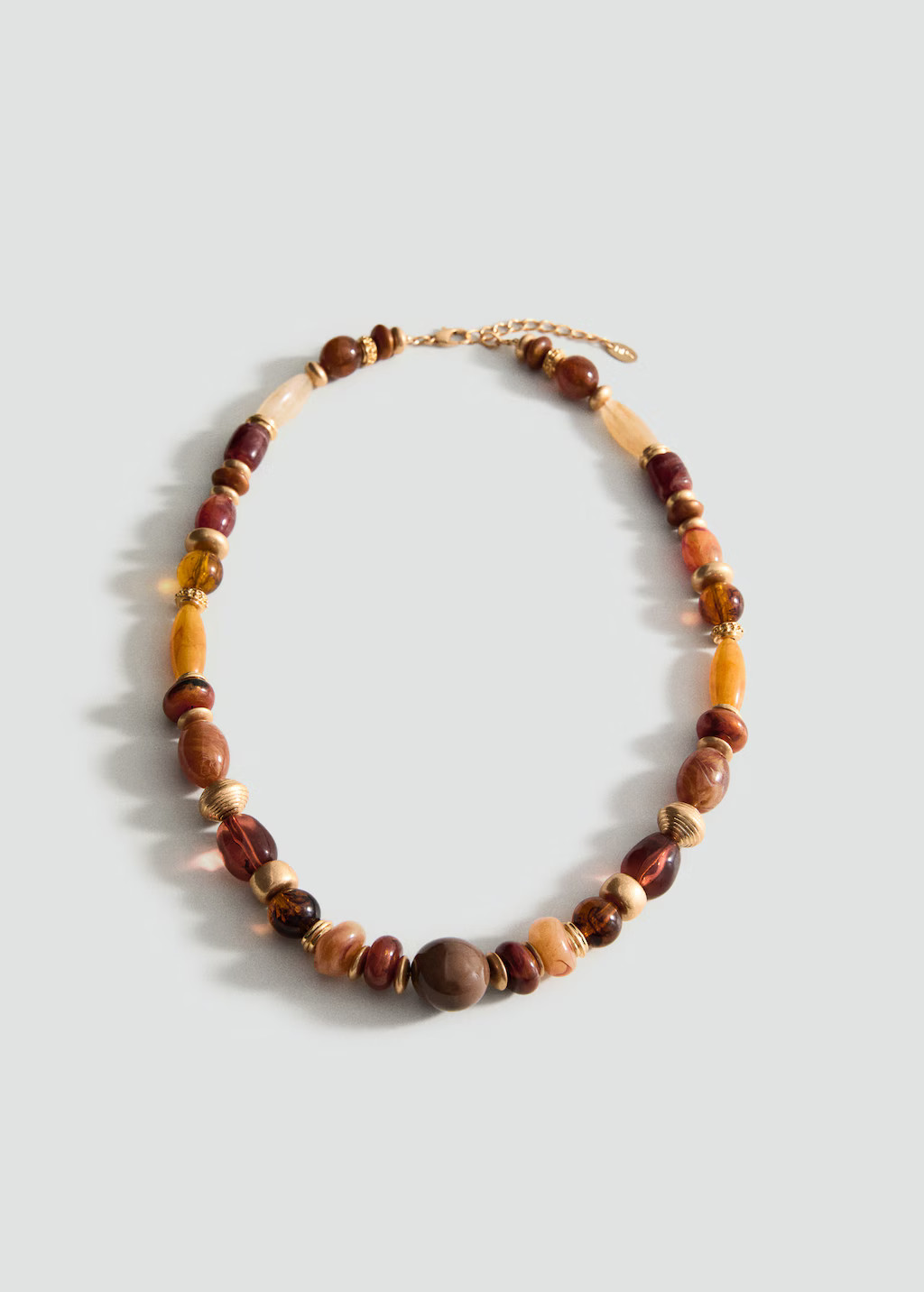 Combined beads necklace - Women | MANGO USA | Mango (US/MX/AU)
