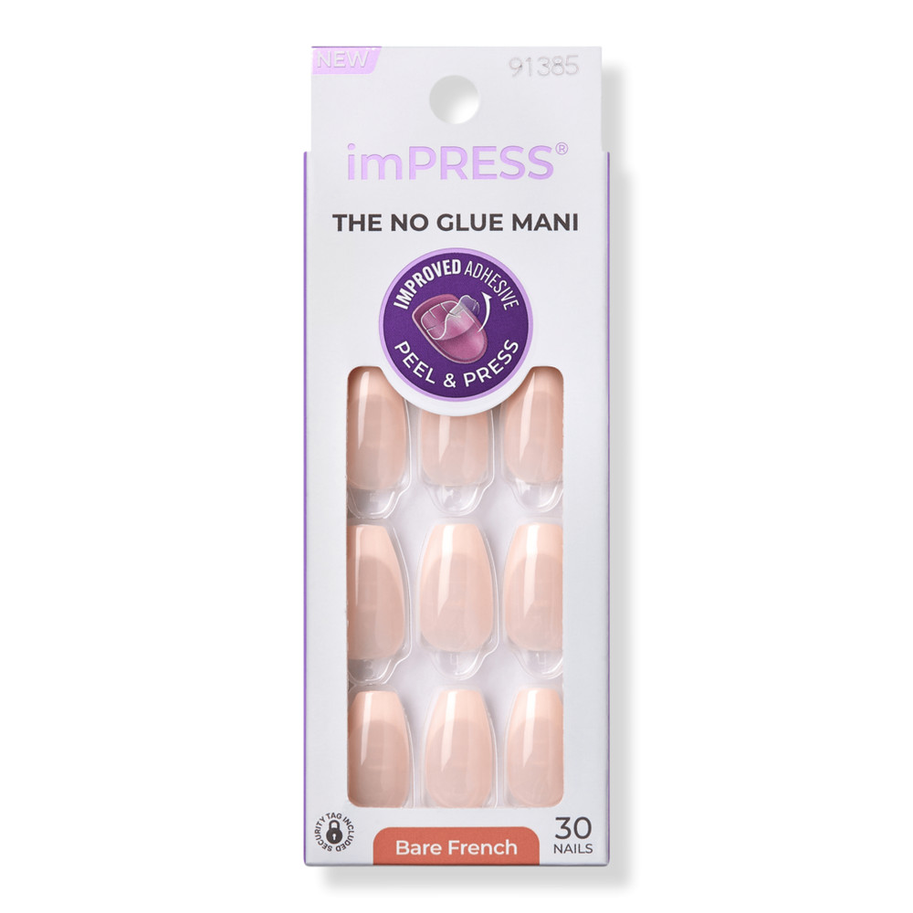 Kiss imPRESS Design Medium Press On Manicure Nails | Ulta