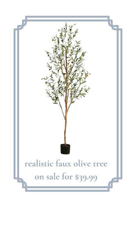 Faux Olive Tree looks surprisingly real and offers longevity and convenience as well as so much charm! 

#LTKHome #LTKxWalmart #LTKSaleAlert