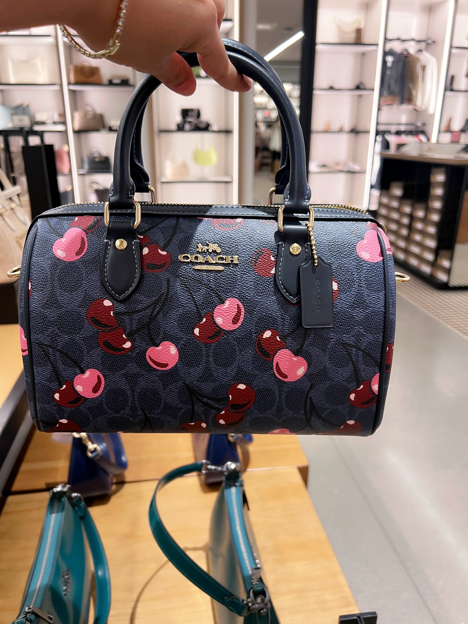 ✨ 🍒 💕 Coach Outlet Shopping

#purse #bag #handbag #crossbody #coach #coachoutlet #cherry #cherryprint #blue #pink 

#LTKSaleAlert #LTKGiftGuide #LTKMostLoved