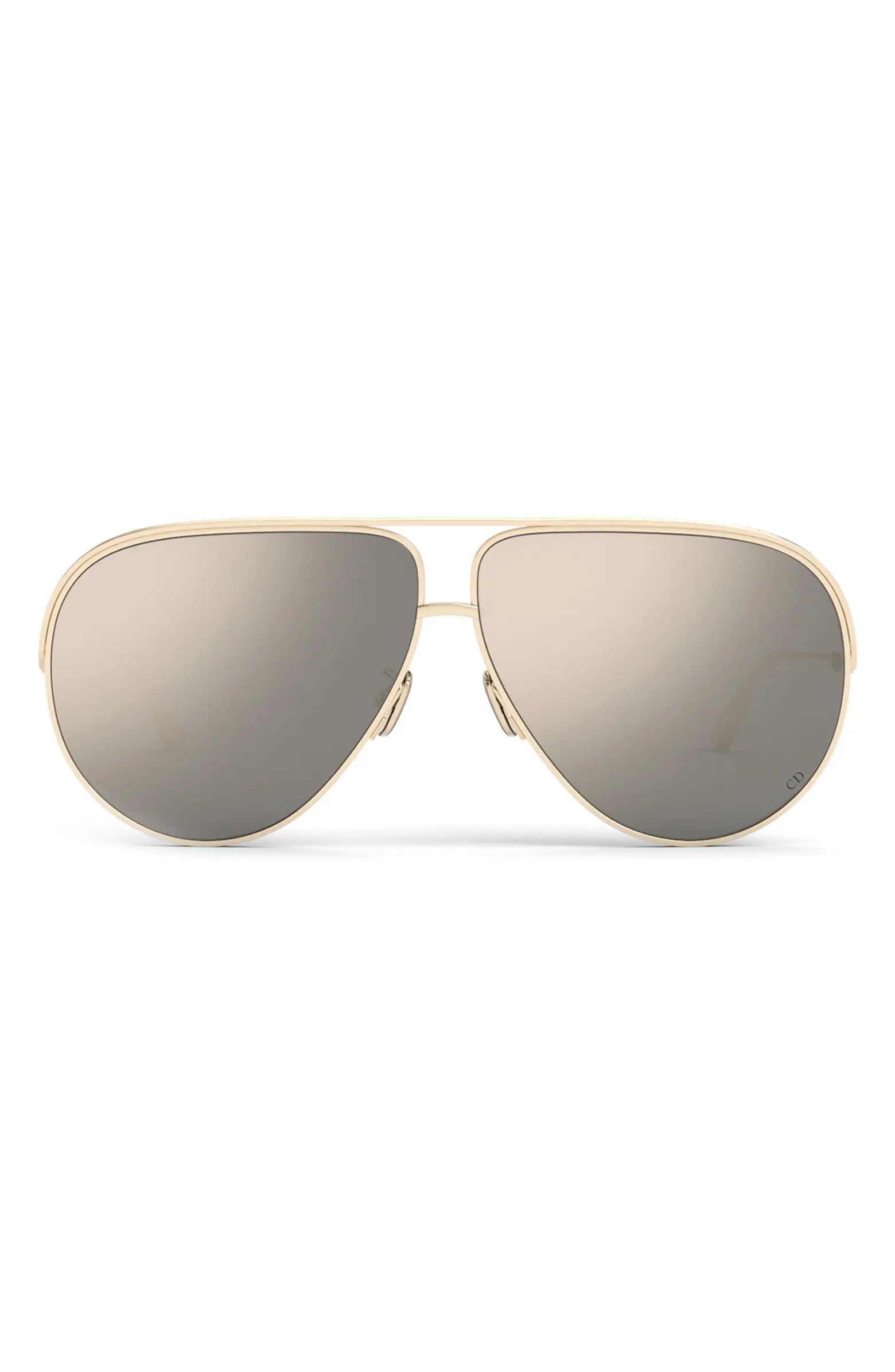Dior EverDior 65mm Aviator Sunglasses | Nordstrom | Nordstrom