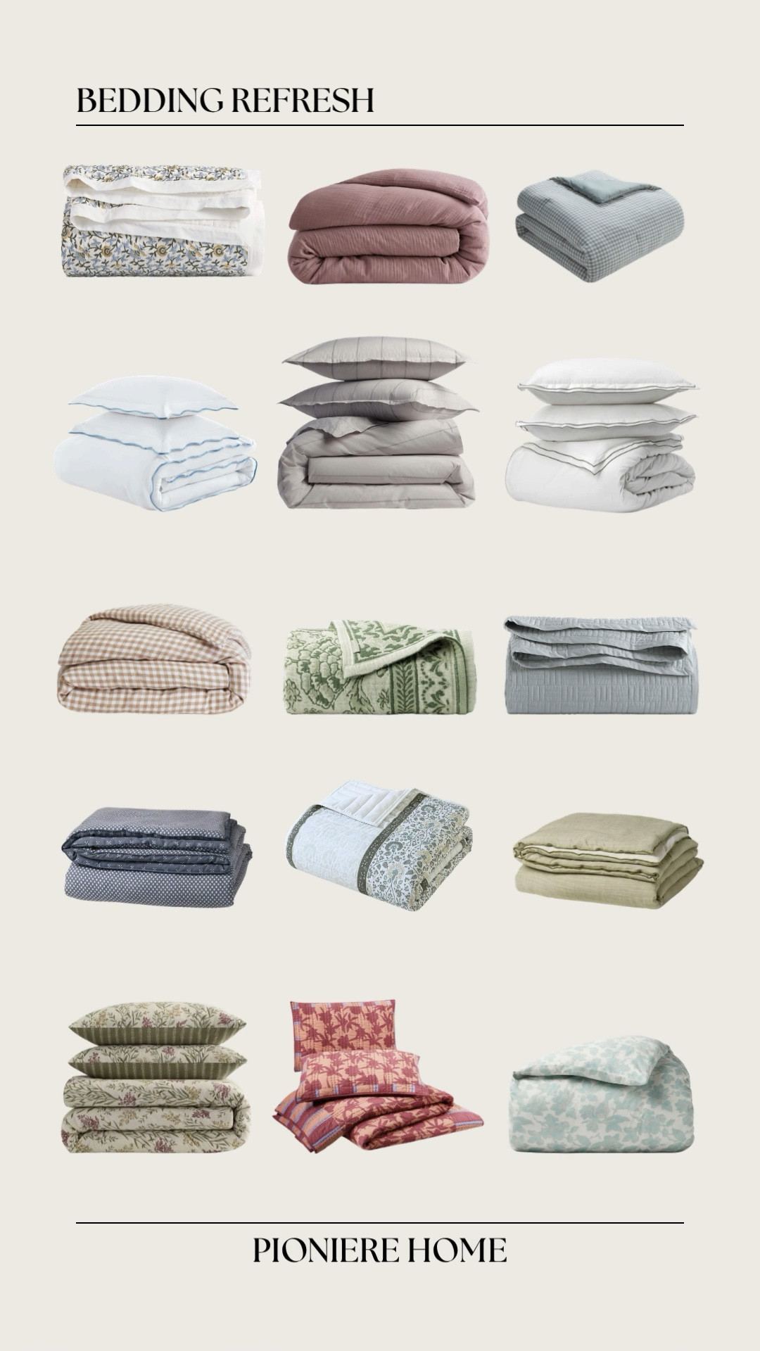 Update your bedding for spring and summer. Floral bedding, gingham bedding, quilts, duvet cover sets, target bedding, quince bedding, Walmart bedding 

#LTKHome #LTKSeasonal #LTKdayinmylife
