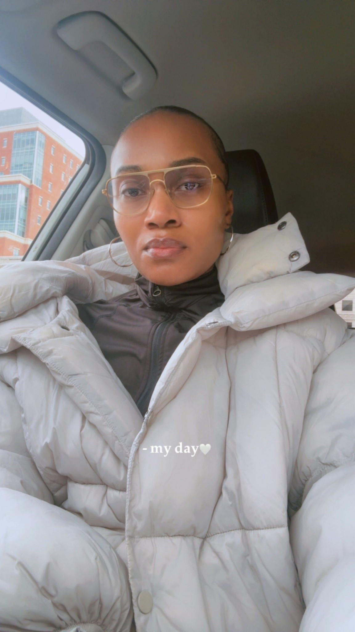 SHEIN puffer great for 40 degree weather. 

#LTKFindsUnder100 #LTKSaleAlert #LTKootd