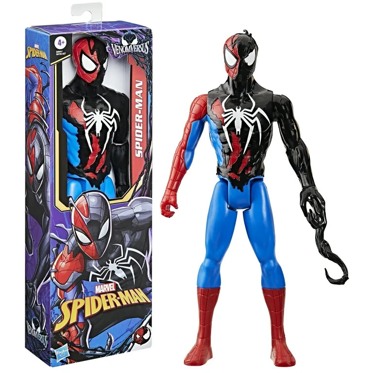 Marvel Spider-Man VenomVersus Titan Hero Series Spider-Man 12” Action Figure, Ages 4+ | Walmart (US)