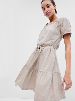 ForeverSoft Tiered Mini Dress | Gap Factory