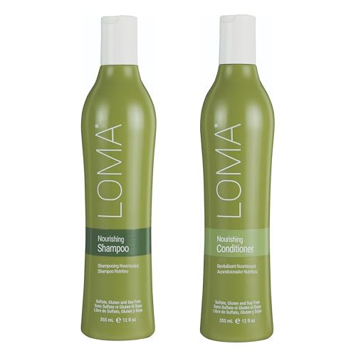 LOMA Nourishing Shampoo and Nourishing Conditioner (DUO PACK) 12 Ounce | Amazon (US)