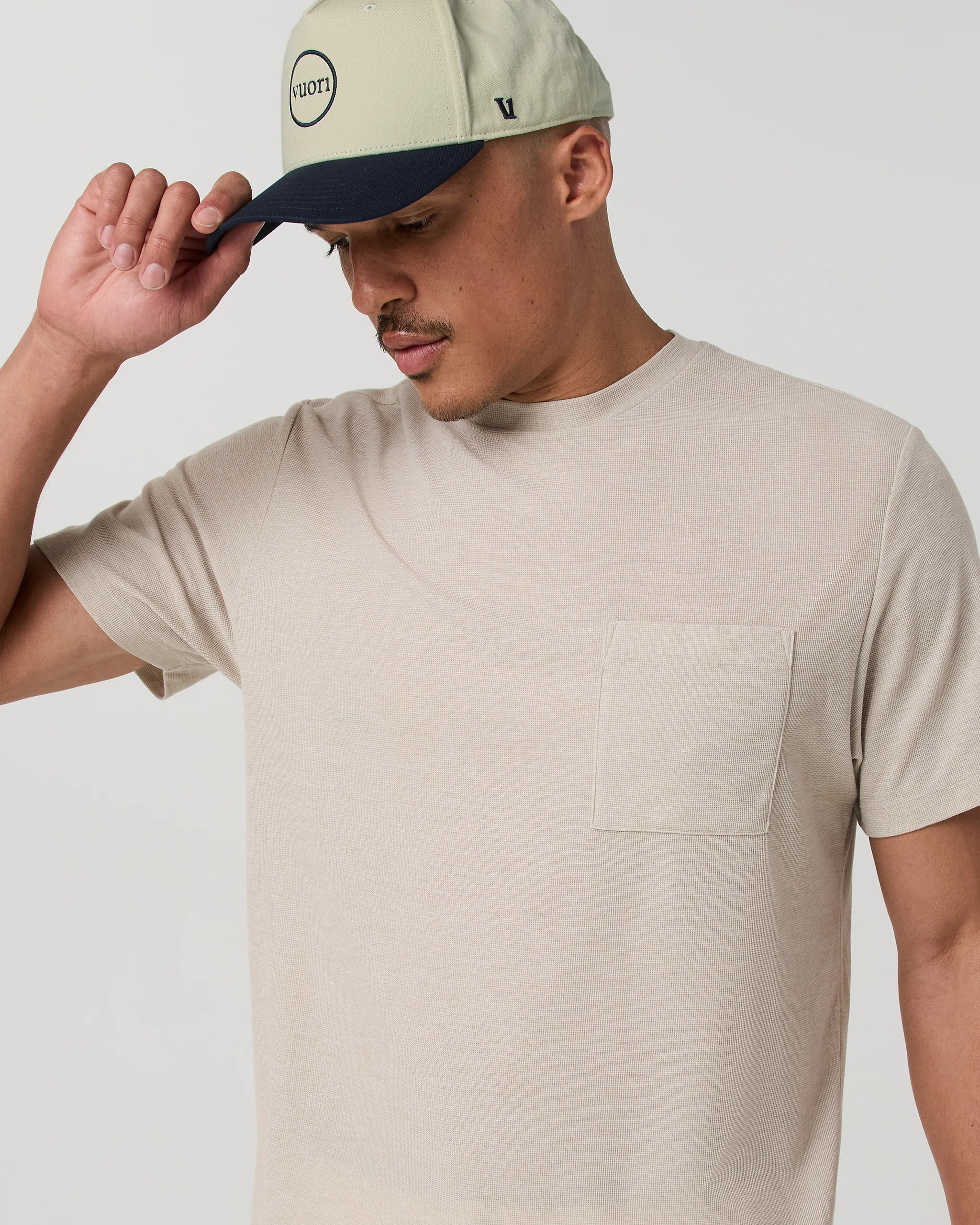Short Sleeve Micro Waffle Tee - Relaxed Fit | Vuori Clothing (US & Canada)