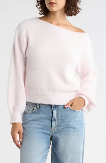 Abound Eyelash Knit Off-the-Shoulder Sweater | Nordstromrack | Nordstrom Rack