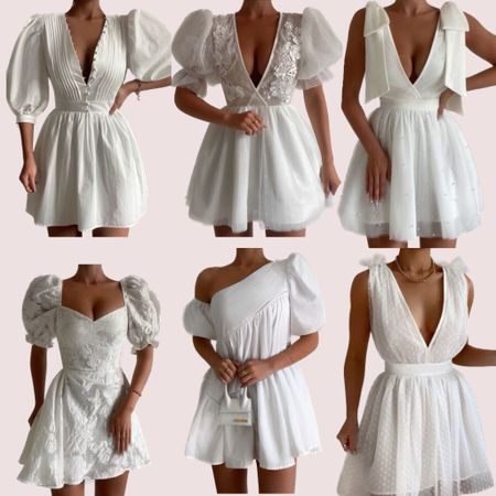 White Bridal shower dresses 🤍🥂

#LTKwedding #LTKstyletip #LTKunder50