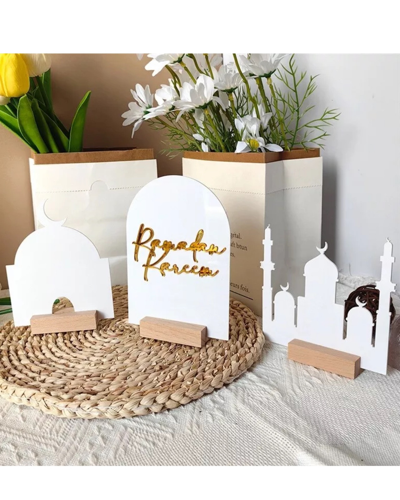 White Ramadan Decor
.
Ramadan decor, Eid decor, Ramadan Mubarak
