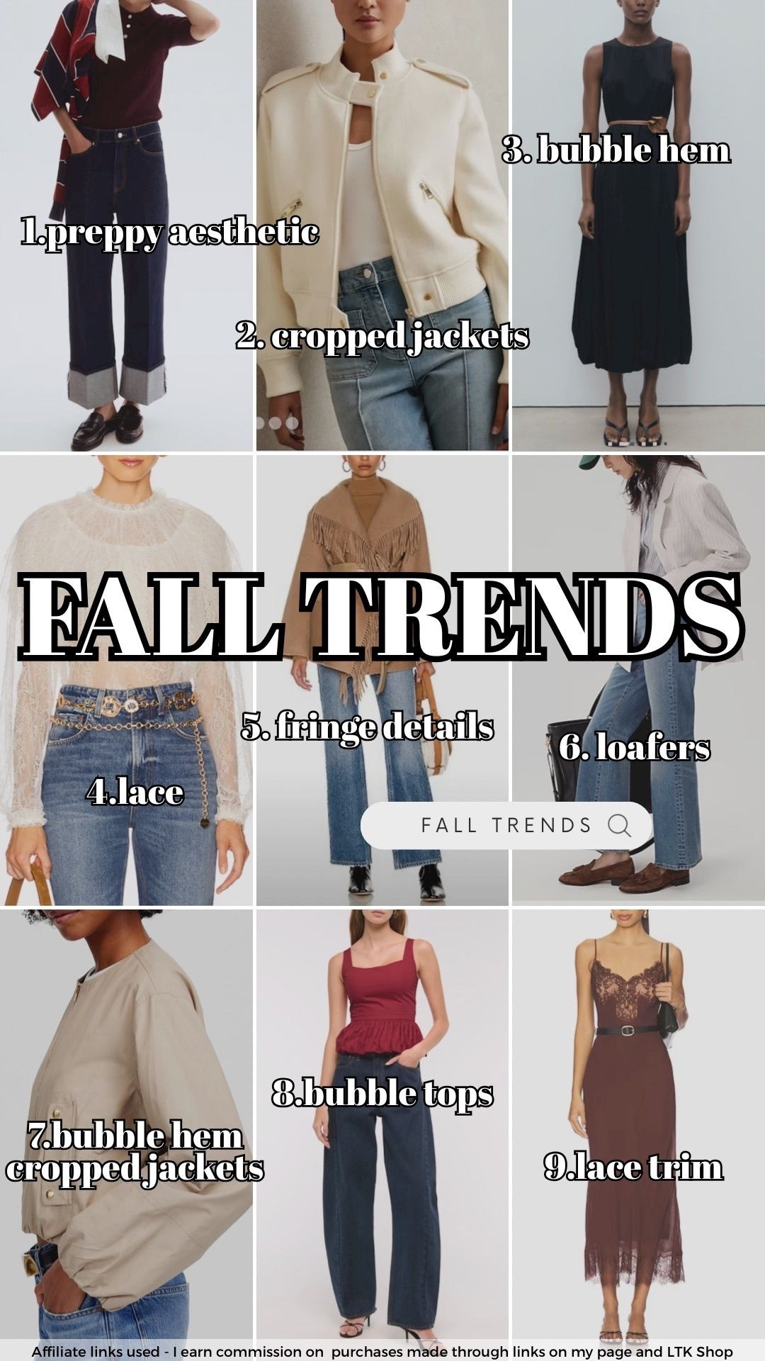 Fall fashion trends 2025
