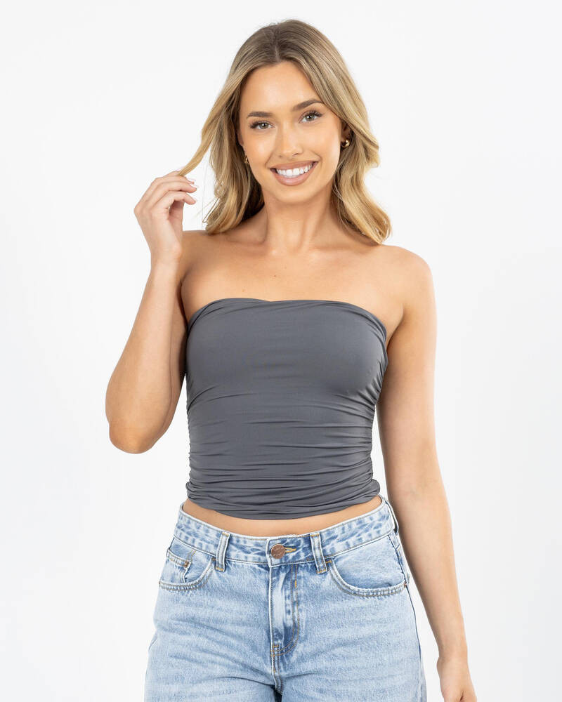 Basic Ruche Tube Top | City Beach (US)
