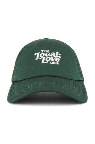 Local Love Club x REVOLVE Lovers Uniform Trucker Hat in Evergreen from Revolve.com | Revolve Clothing (Global)
