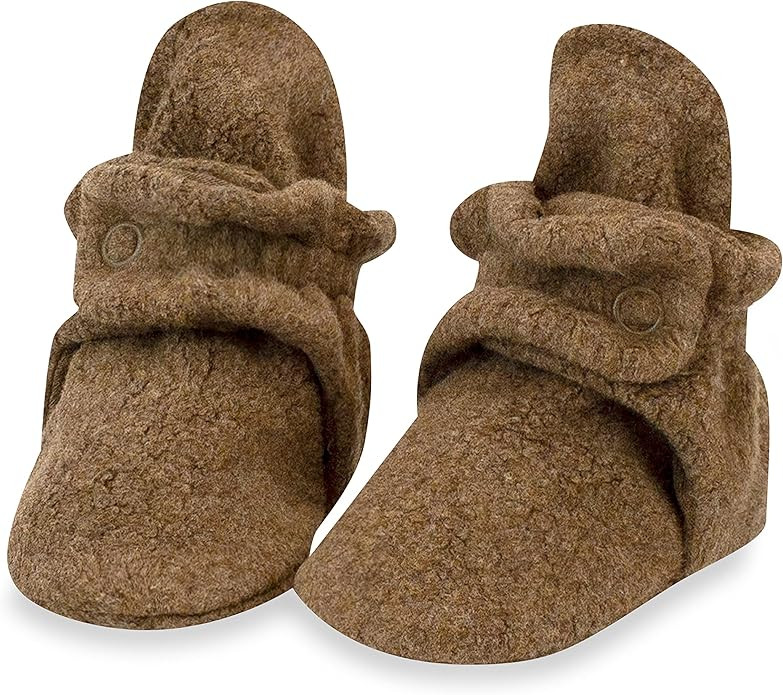 Zutano Unisex Fleece Baby Booties, Two Snap Closure, Newborn to 24 Months | Amazon (US)