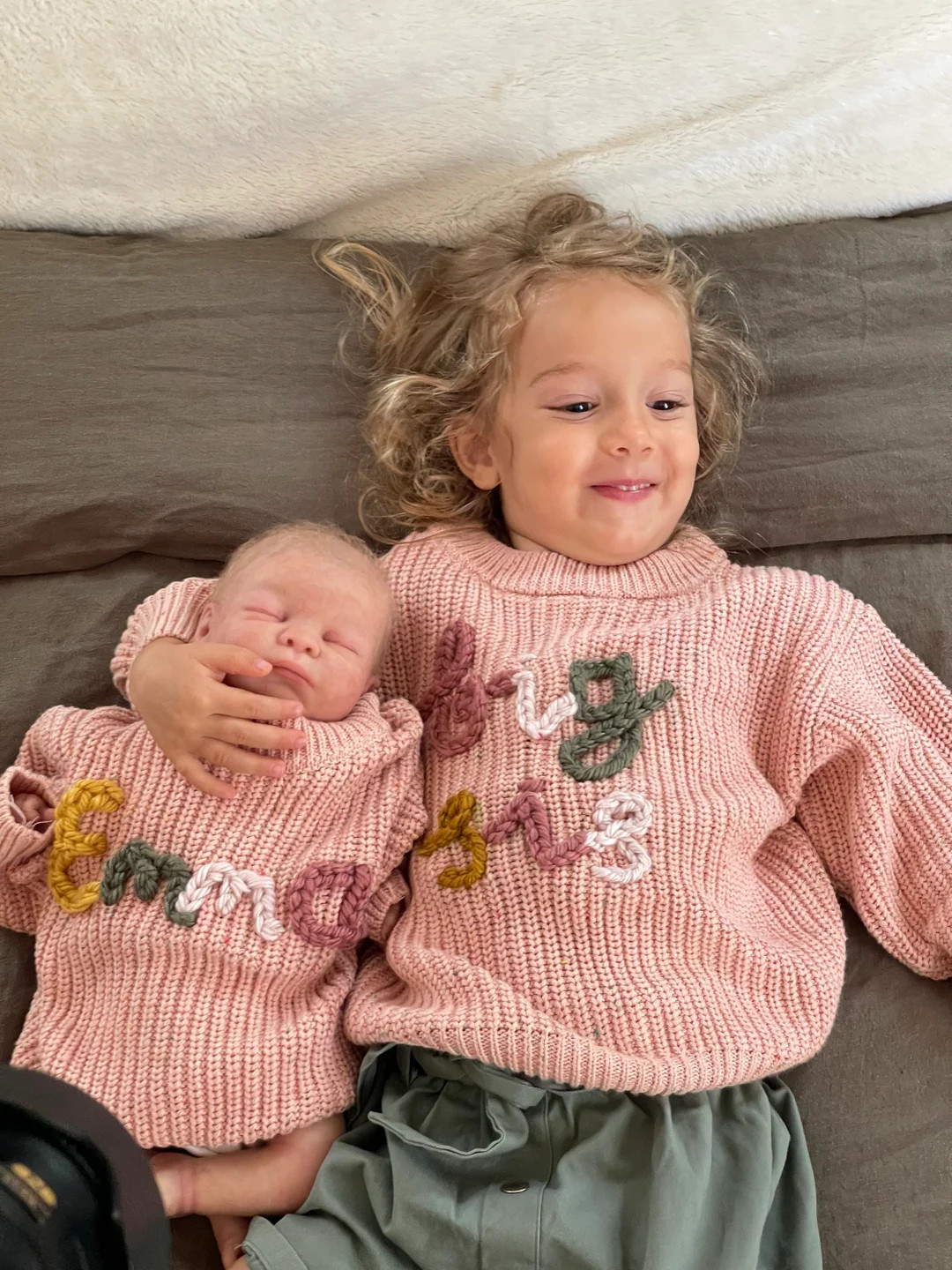 Baby Name Sweater Personalized 100% Cotton Sweaters for - Etsy | Etsy (US)