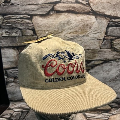 Brand new Coors Corduroy Hat Golden Colorado Beer Vintage style Cap Snap Back | eBay | eBay US