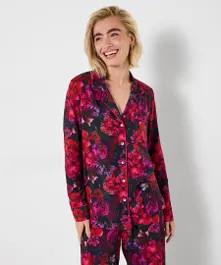 Boutique Winter Florals Pyjama Top | Joe Browns