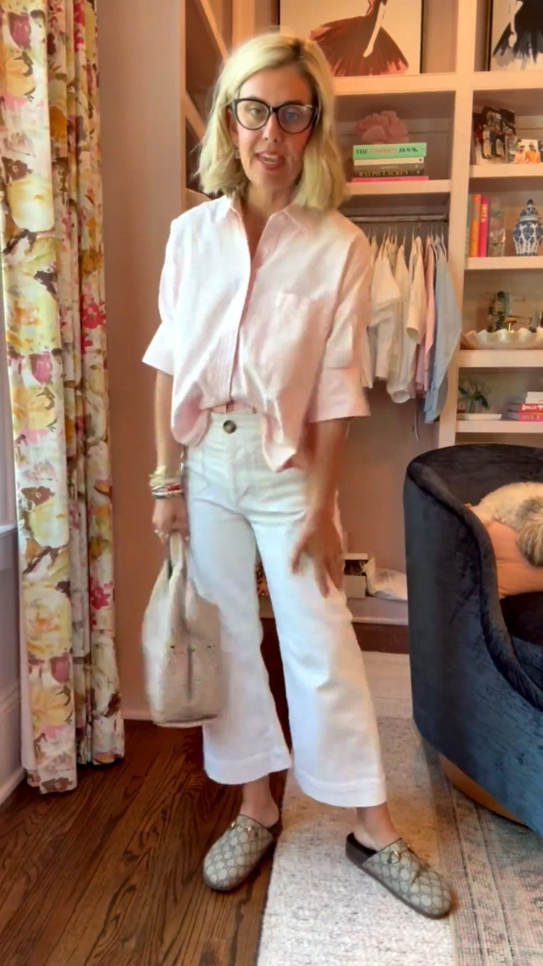OOTD….the best shirt in my closet and best seller month after month, the Mabel! Paired with my Colette’s and fav slides. 
Top - xs
Colette’s - 26
Shoes -38 tts

*Use my code CATHERINE20 for 20% off Orders of $100+ at Anthropologie

 *Use my code Catherine20 on A+B
 *Use code my Mixandmatchmadness on Loopy

#LTKootd #LTKmomlife #LTKOver40