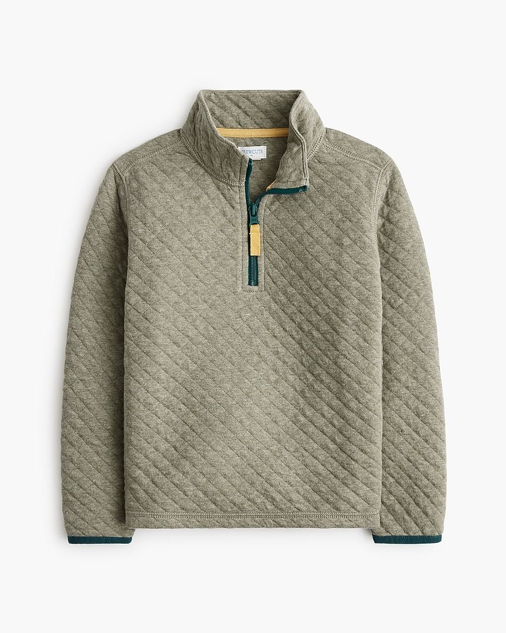 Boys' quilted quarter-zip | J.Crew Factory