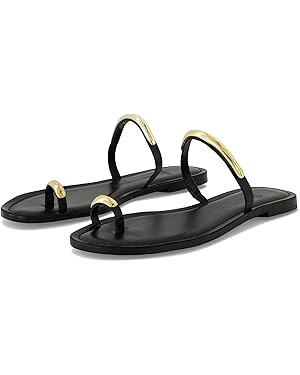 Dolce Vita Women's Wink Flat Sandal | Amazon (US)