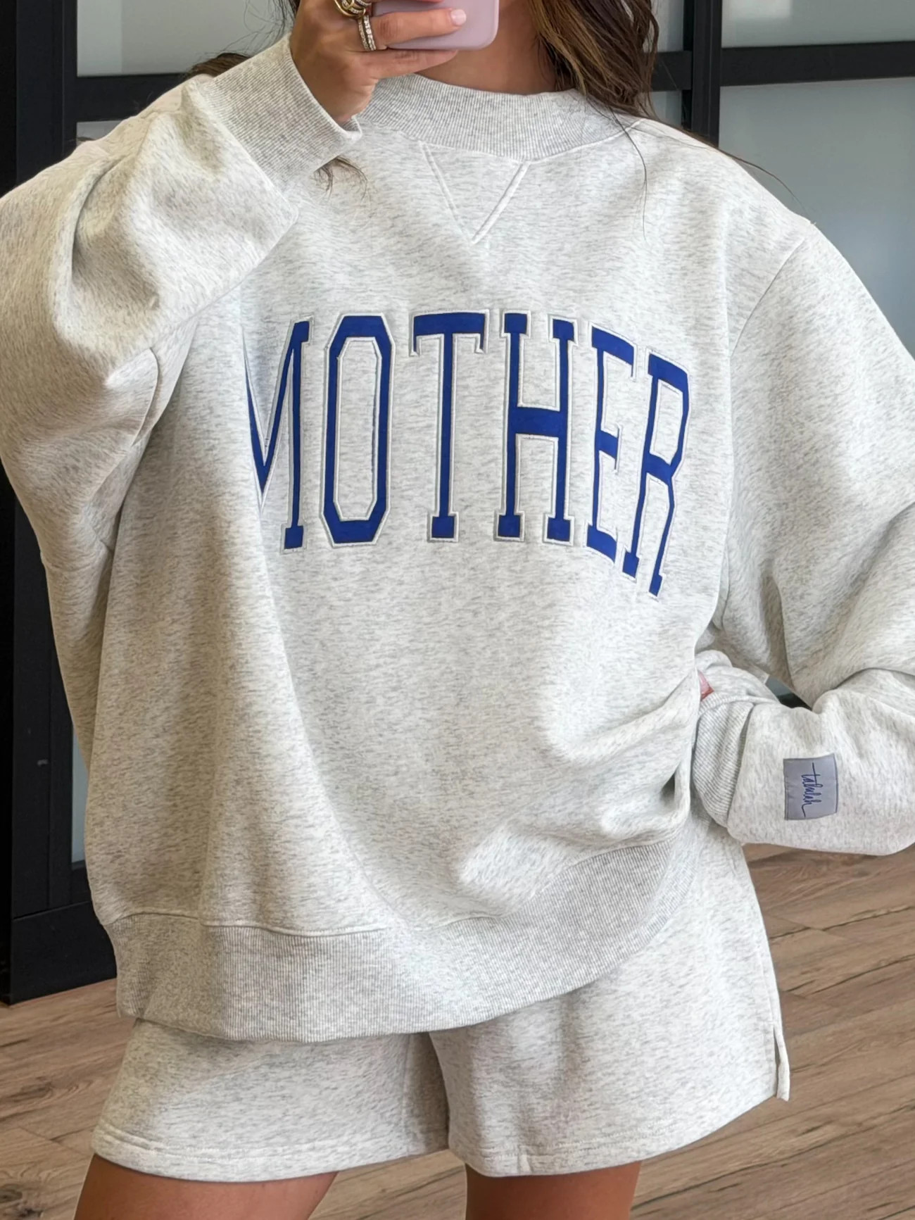 "MOTHER" Mock Neck Sweatshirt | +Plus Available | Shop Talulah
