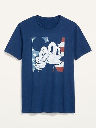 Disney&#xA9; Mickey Mouse Matching Graphic Gender-Neutral T-Shirt for Adults | Old Navy (US)