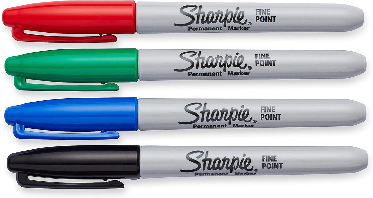 Sharpie Permanent Markers, Fine Point, Assorted Colors, 36 Count | Amazon (US)