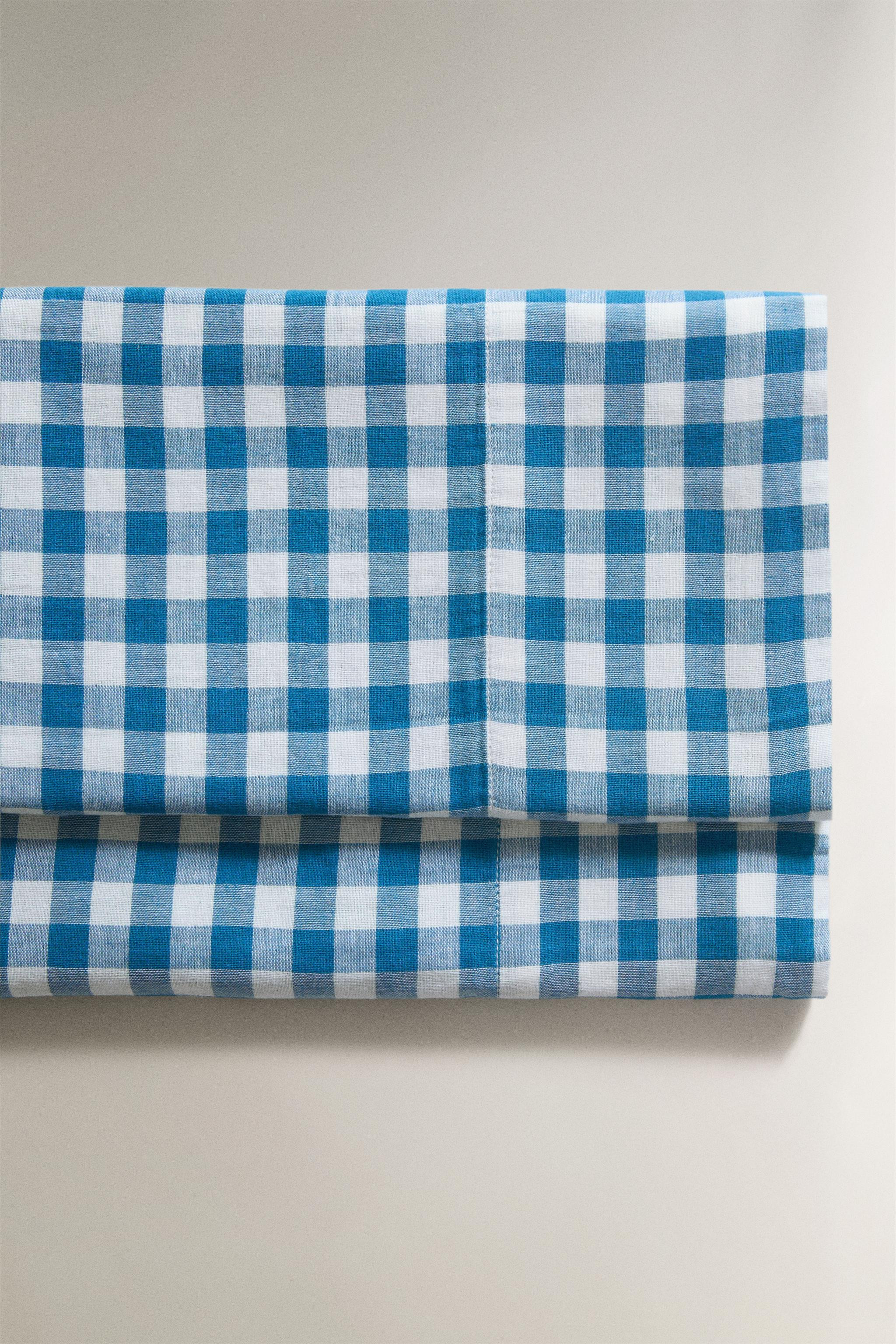 KIDS' CHECKERED CHIFFON PILLOWCASE | Zara US