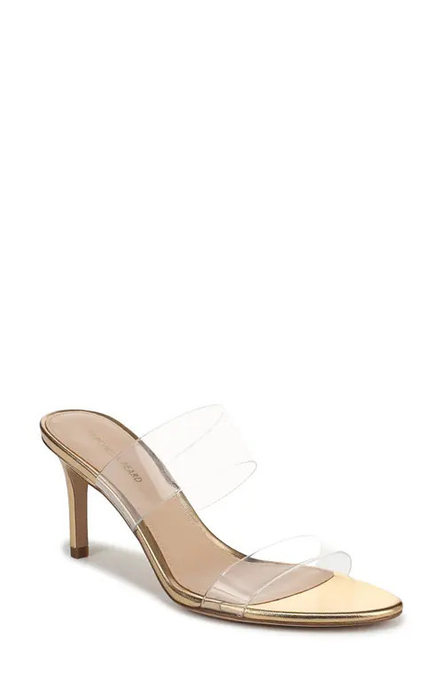 Veronica Beard Asha 75 Sandal in Clear/pale Gold at Nordstrom, Size 7.5 | Nordstrom