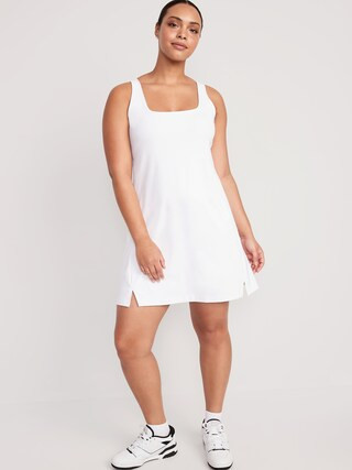 PowerSoft Square-Neck Athletic Dress | Old Navy (US)
