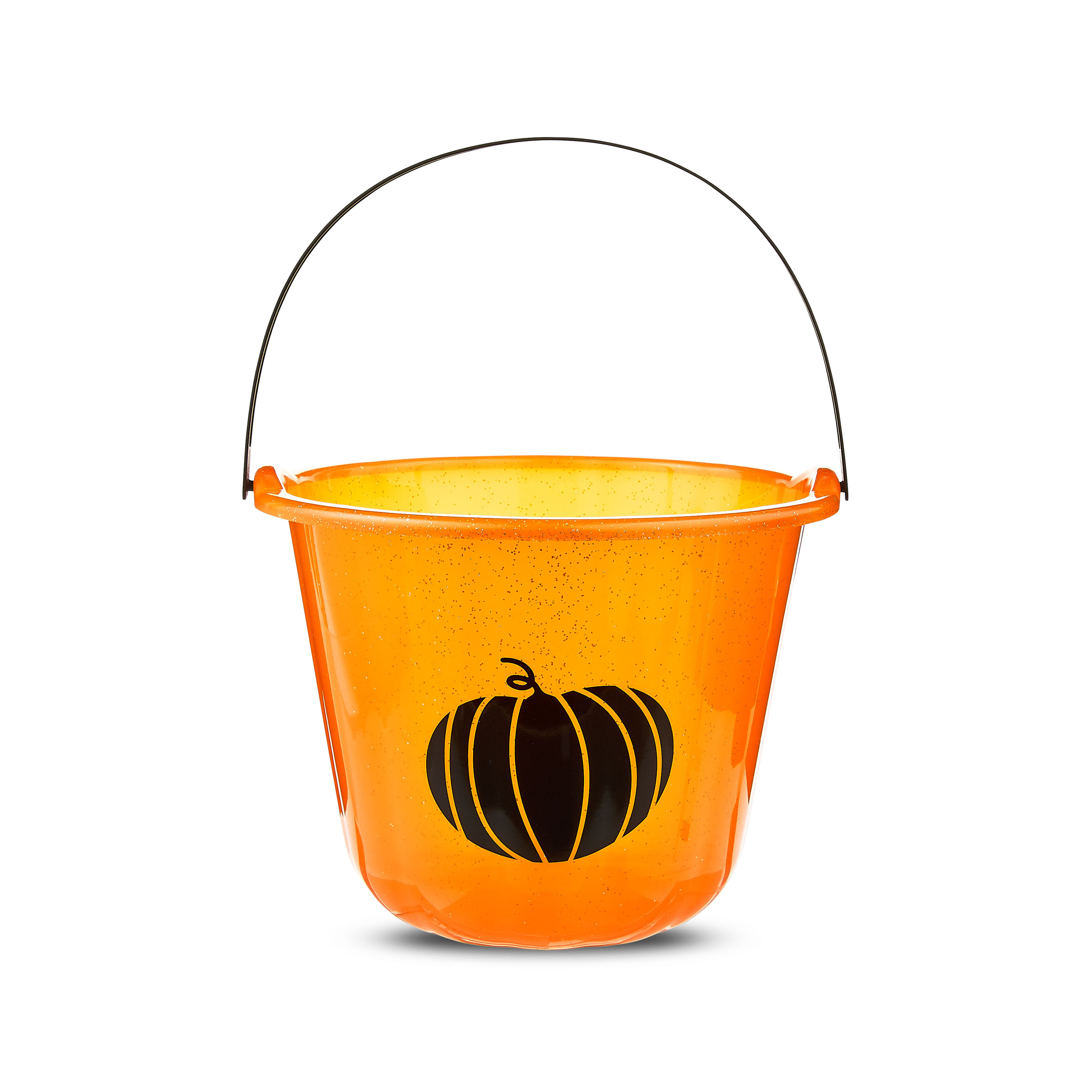 Halloween Orange Pumpkin Treat Pail by Way To Celebrate | Walmart (US)