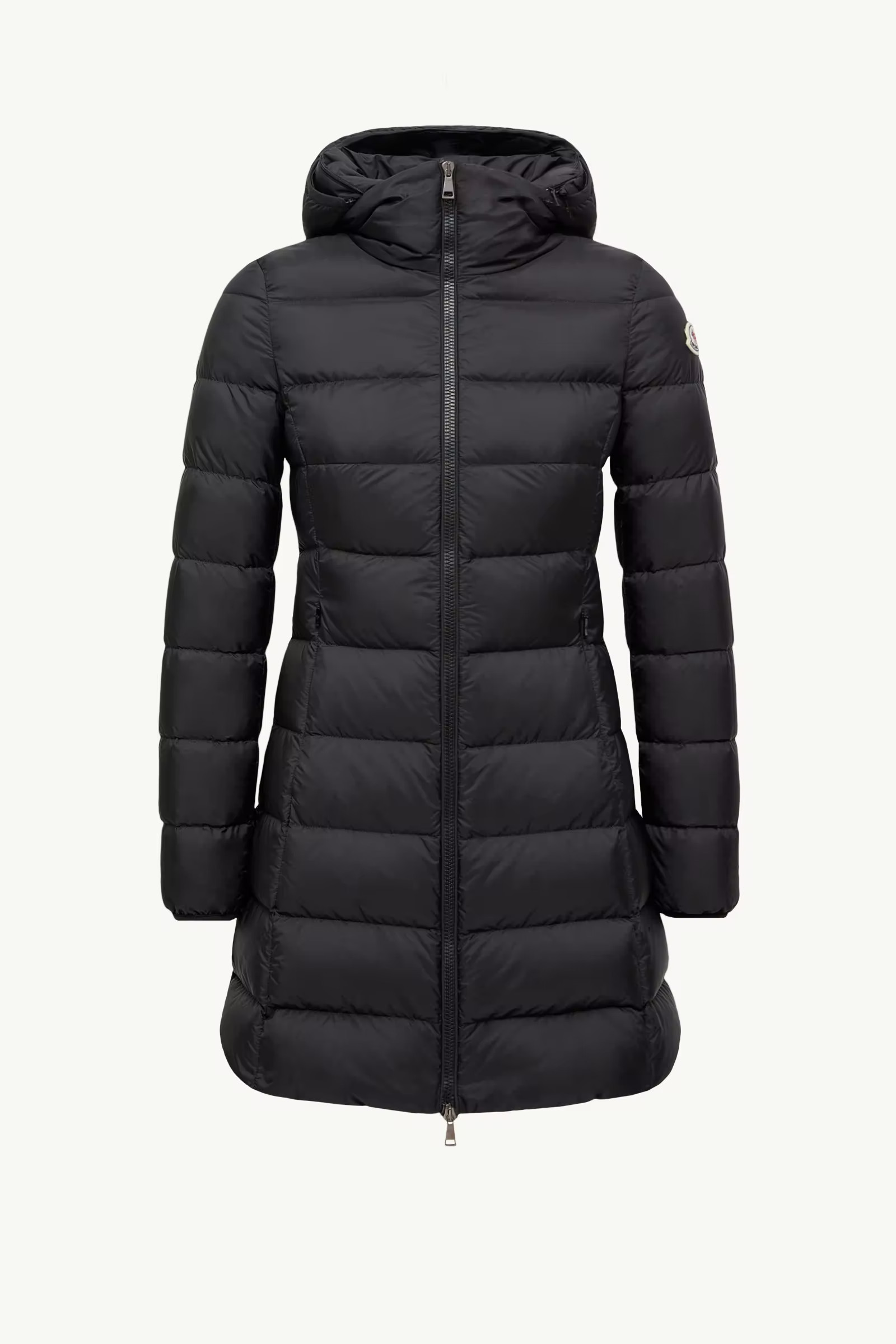 Gie Hooded Long Down Jacket | Moncler