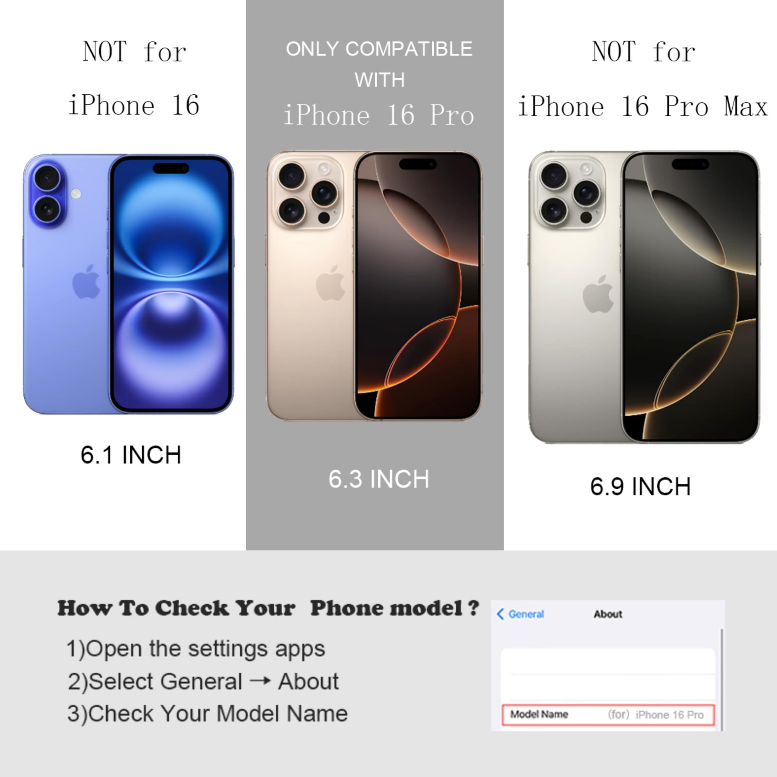 FABSPARK Phone Case for iPhone 16 Pro Case,Simple Wave Design Wavy Frame Soft Silicone Aesthetic ... | Amazon (US)