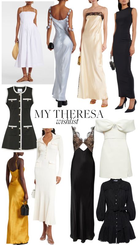My Theresa Wishlist Dresses 🤍

#LTKstyletip #LTKsale #LTKpartywear