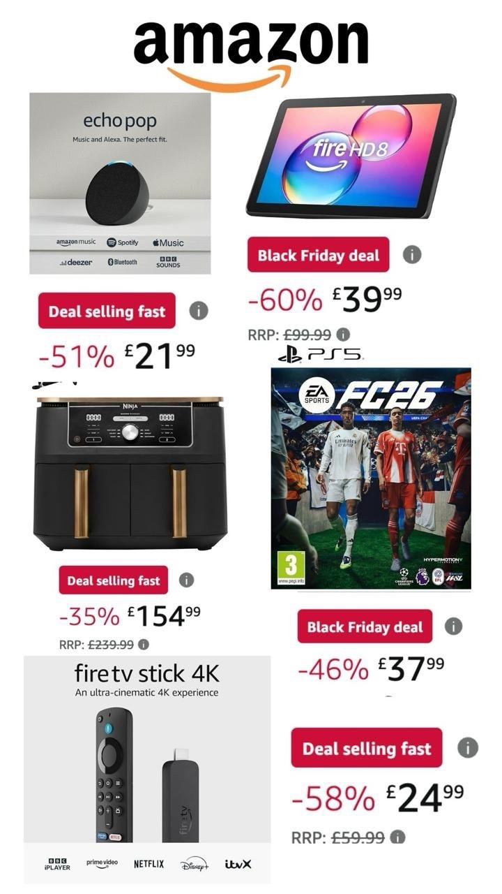 Crazy Black Friday Amazon deals! 🤩 
