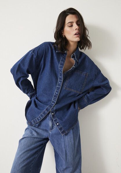 Deanna Denim Shirt | Hush UK