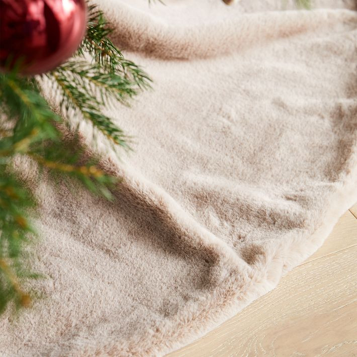 Faux Fur Tree Skirt | West Elm (US)