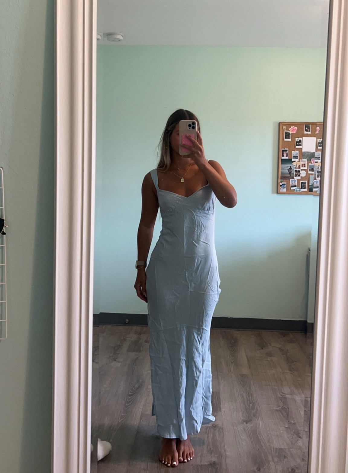 Blue formal dress!! Wearing size US 2