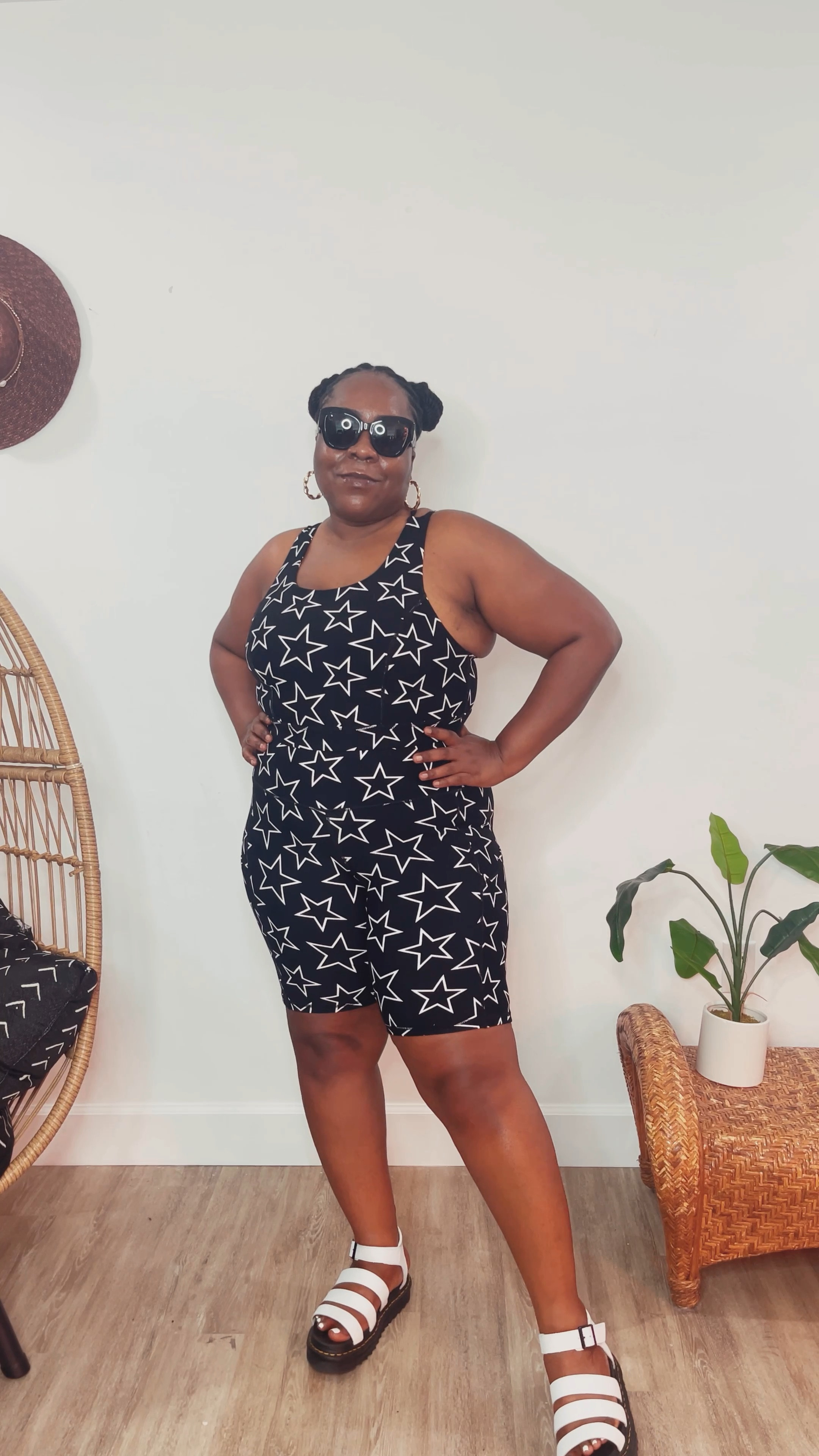 This Torrid Plus size biker shorts set is a 10 out of 10!! Obsessed with the fit, the wide waist band, and the star print! 

#LTKsalealert #LTKFitness #LTKcurves