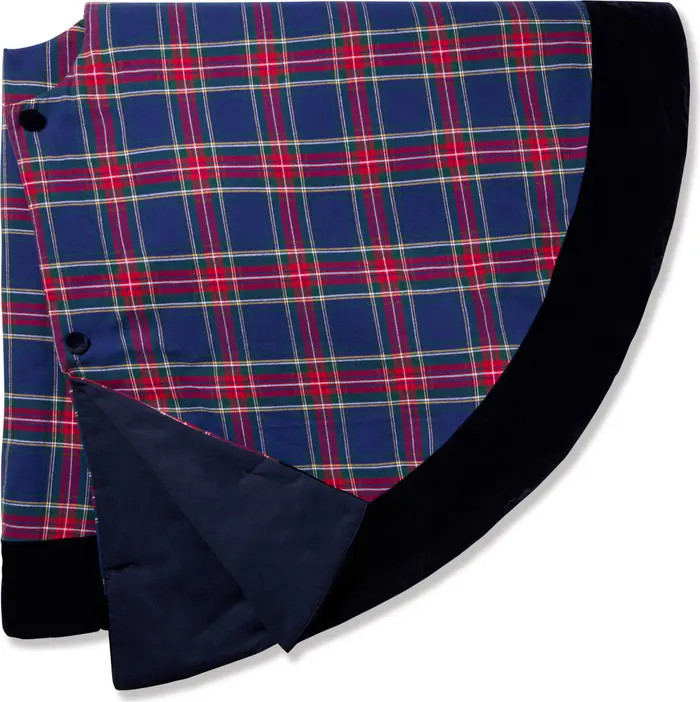 Windsor Tartan Cotton Tree Skirt | Nordstrom
