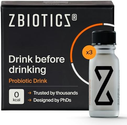 ZBiotics — Feel Better After Drinking, Wake Up Refreshed, Science-Backed, Patented Probiotic fo... | Amazon (US)