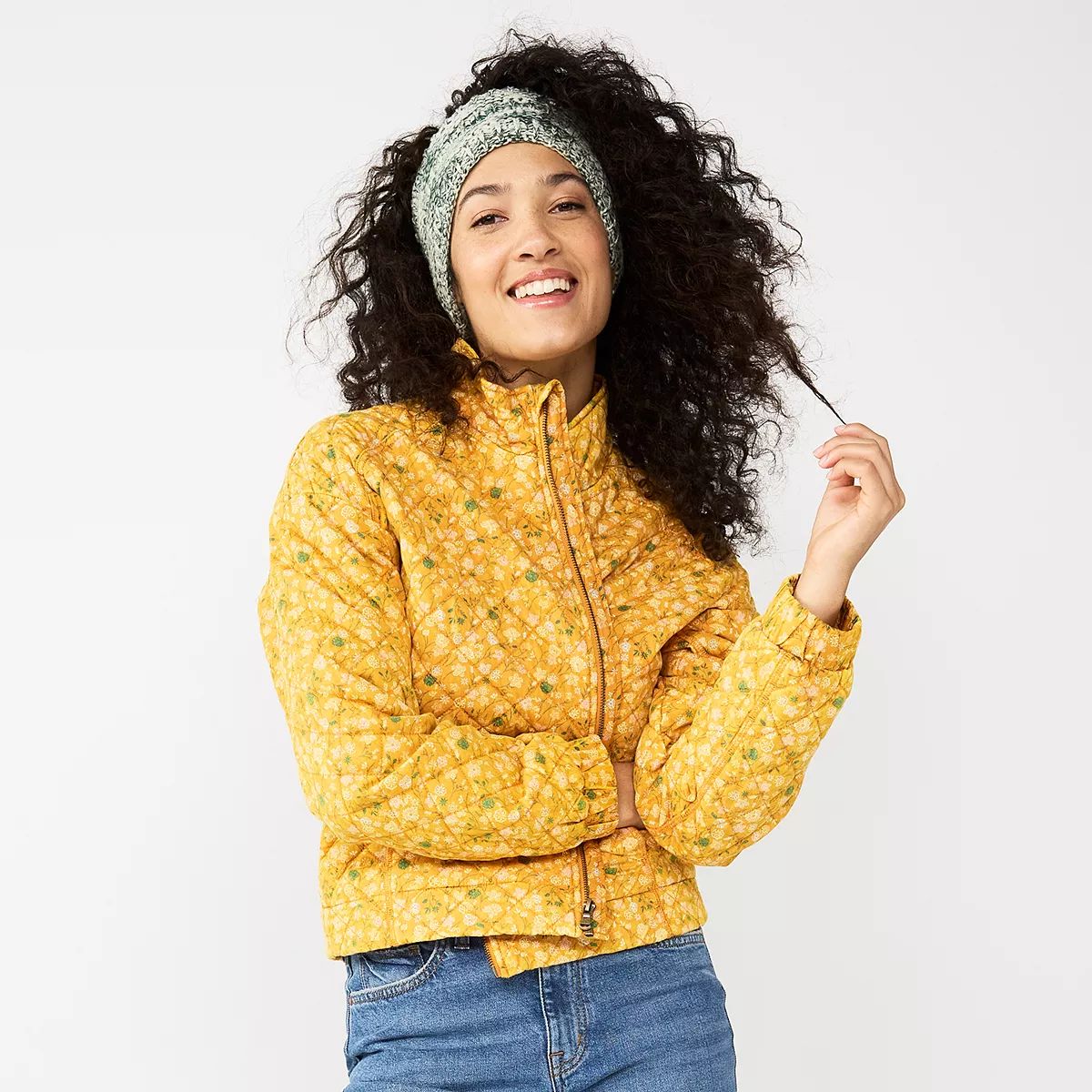 Women's Sonoma Goods For Life® Quilted Print Jacket | Kohl's