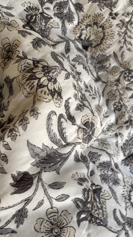 The prettiest cotton reversible neutral quilt! 

#LTKhome