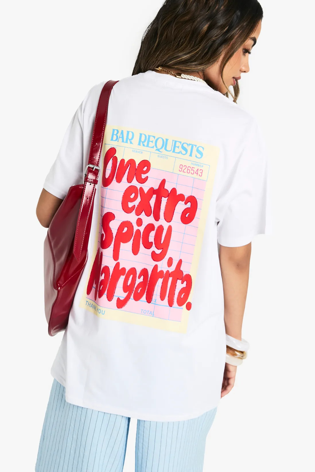 T-Shirts | One Extra Spicy Marg Graphic T-Shirt | boohoo | Boohoo.com (UK & IE)