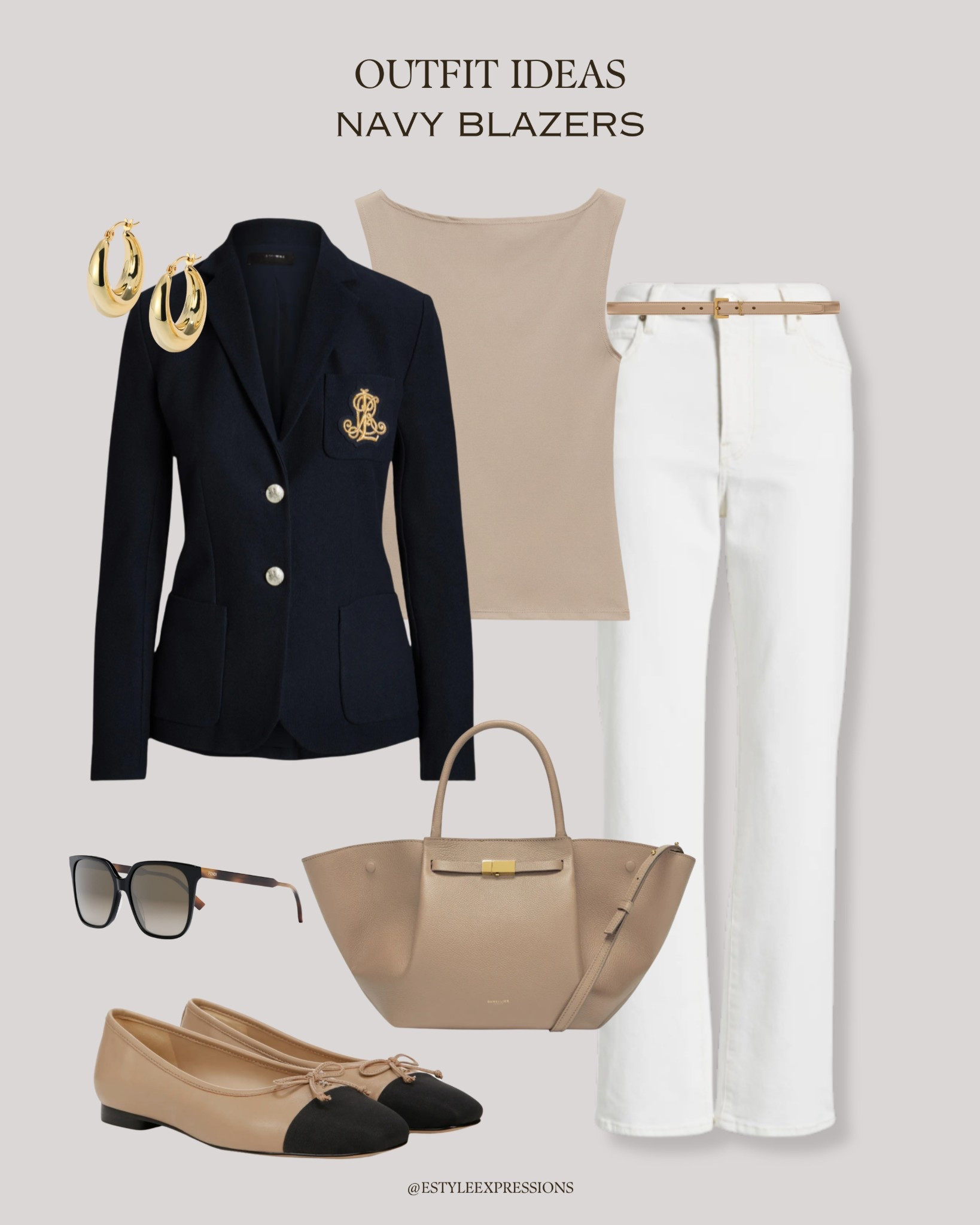 Navy Blazer Outfit Inspirations for Spring-Summer!✨

#LTKFindsUnder100 #LTKWorkwear #LTKSaleAlert