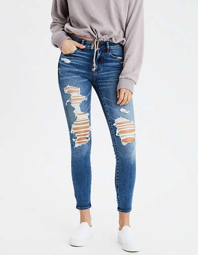 AE Ne(x)t Level Super High-Waisted Jegging | American Eagle Outfitters (US & CA)